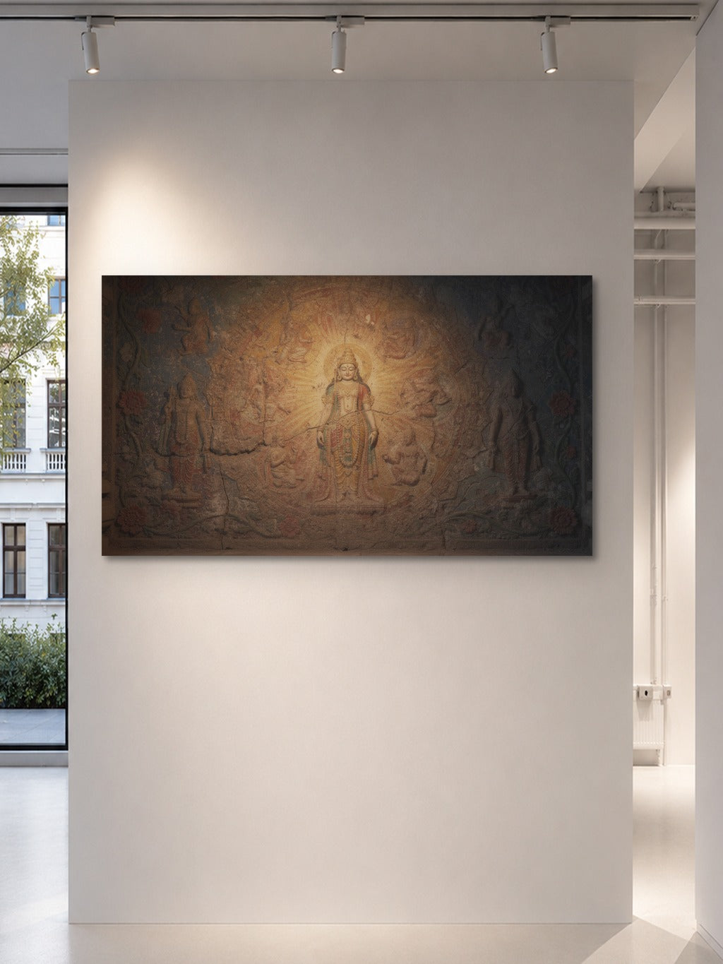 Sacred Temple Fresco Art — room 5