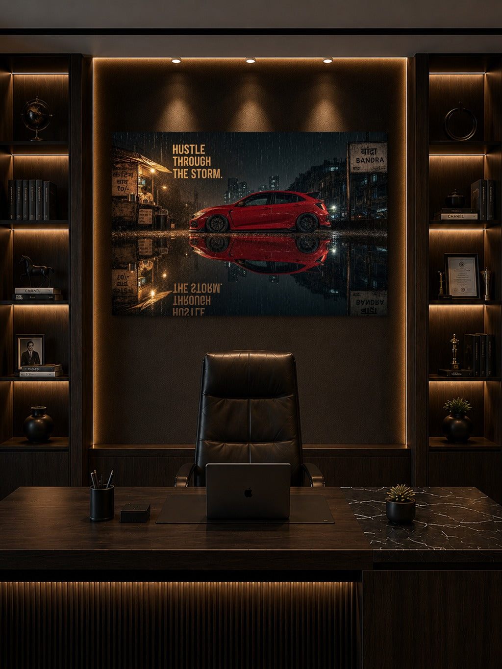 Hustle Through The Storm — room 8