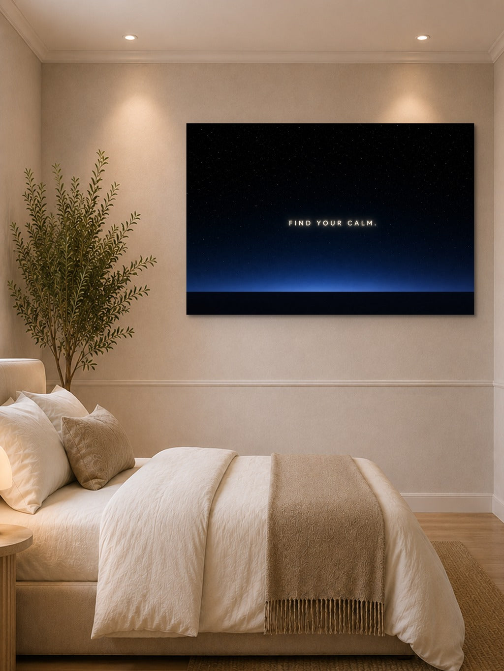 Find Your Calm — Star Print — room 1