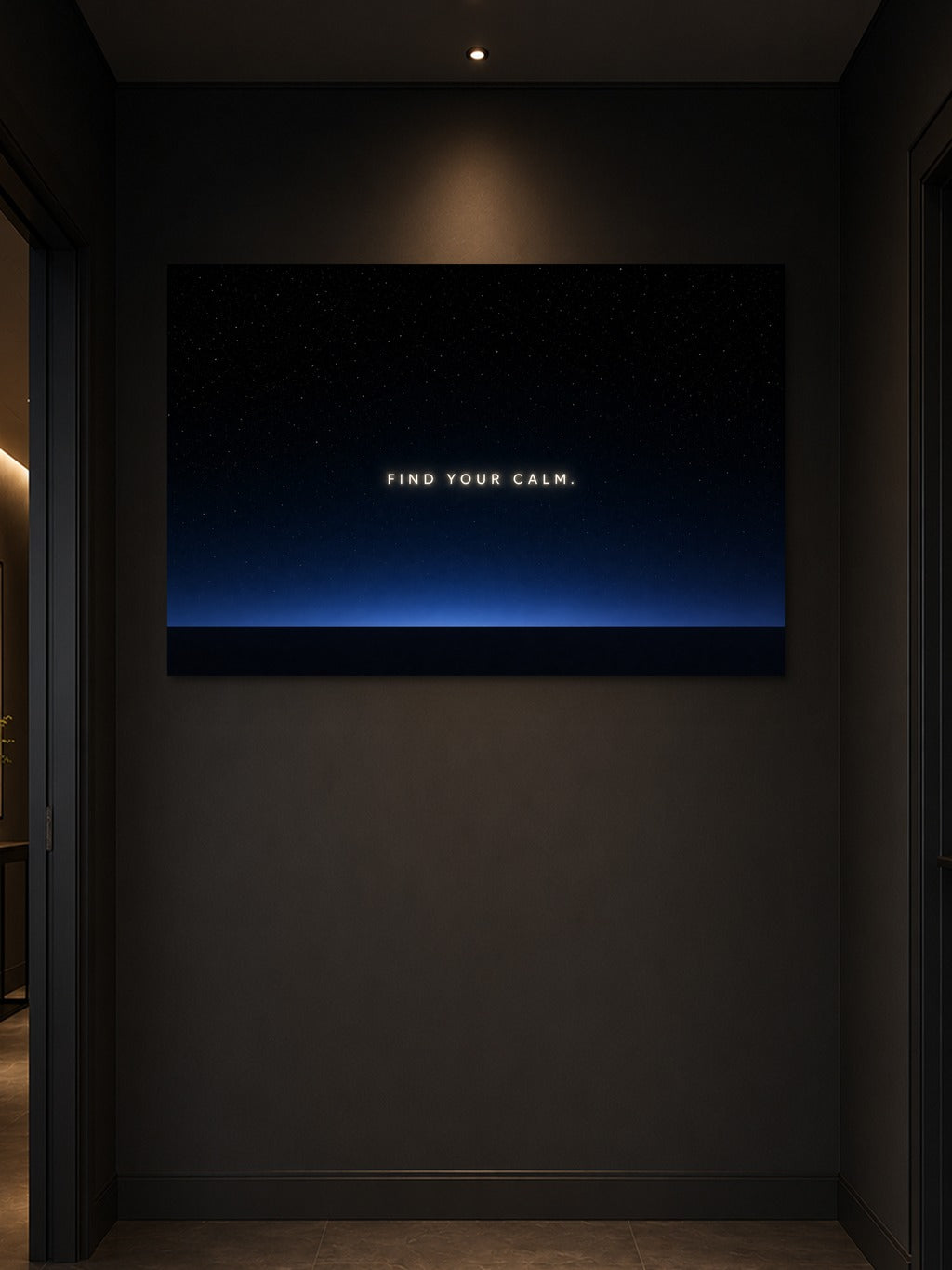 Find Your Calm — Star Print — room 3