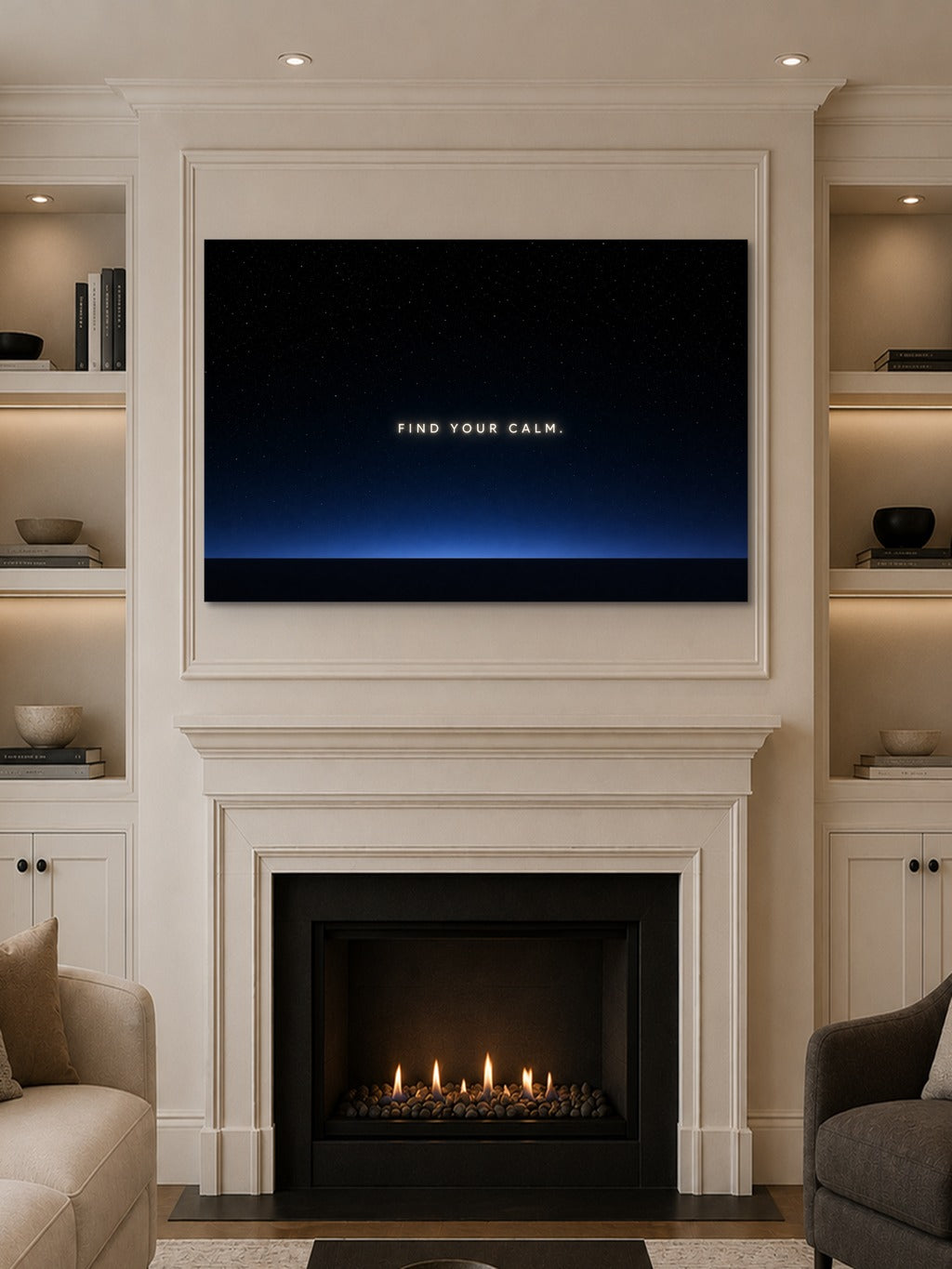 Find Your Calm — Star Print — room 10