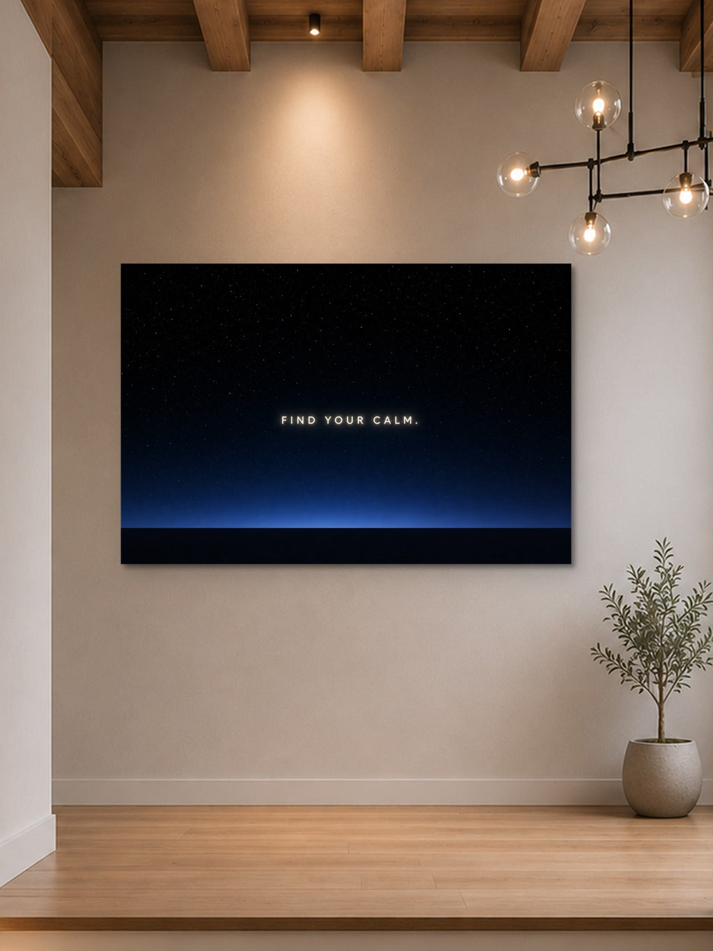 Find Your Calm — Star Print — room 7