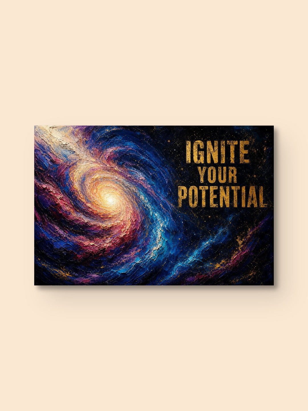 Ignite Your Potential Nebula — canvas