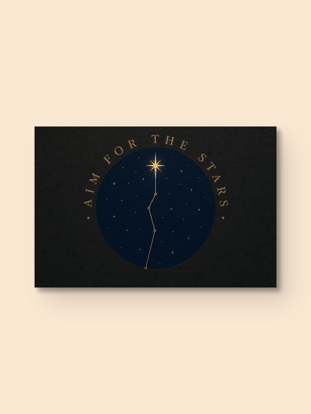 Aim For The Stars Print — canvas