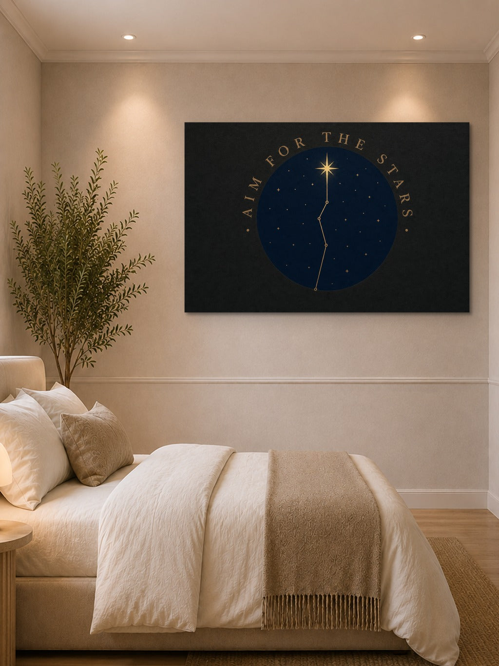 Aim For The Stars Print — room 1