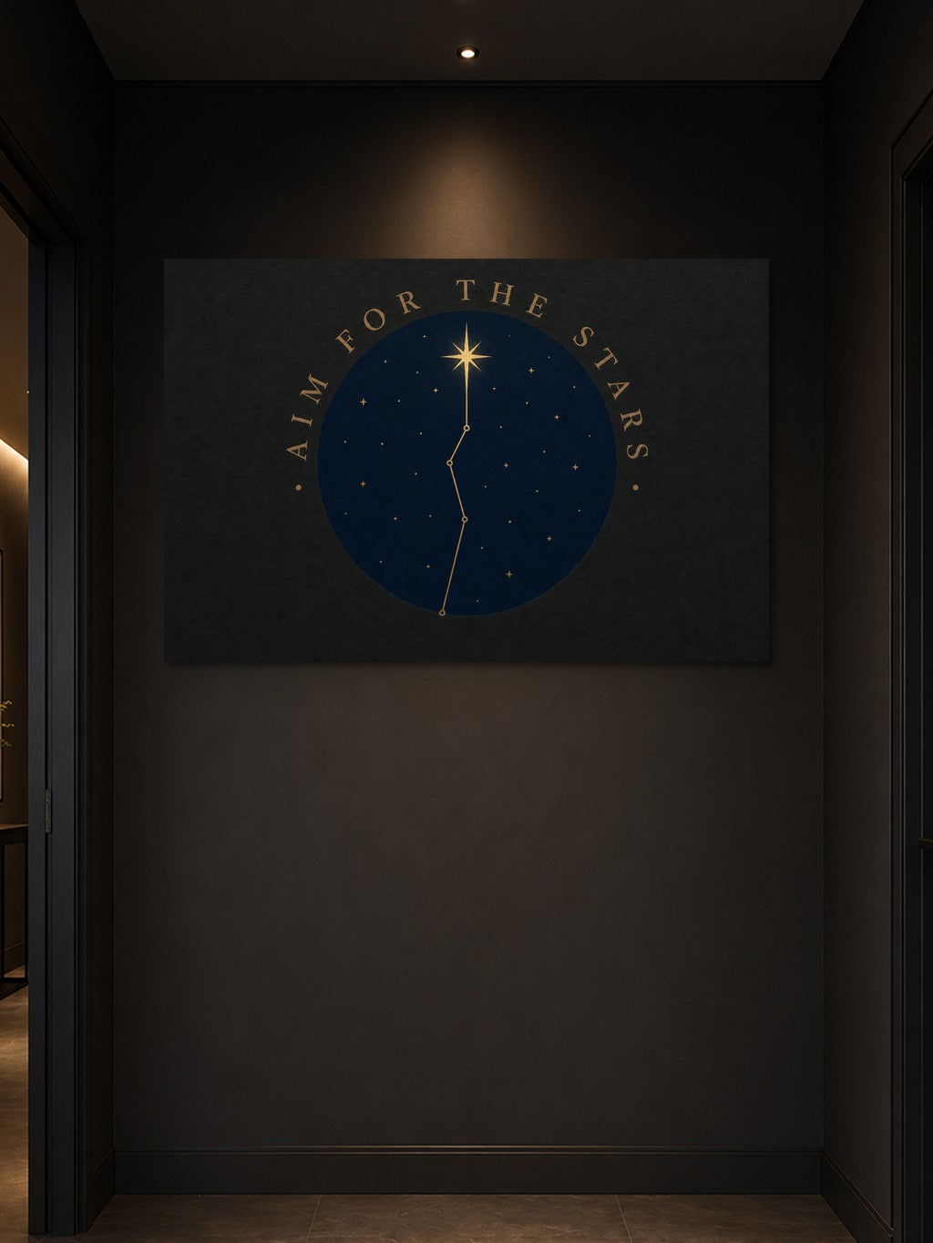 Aim For The Stars Print — room 3