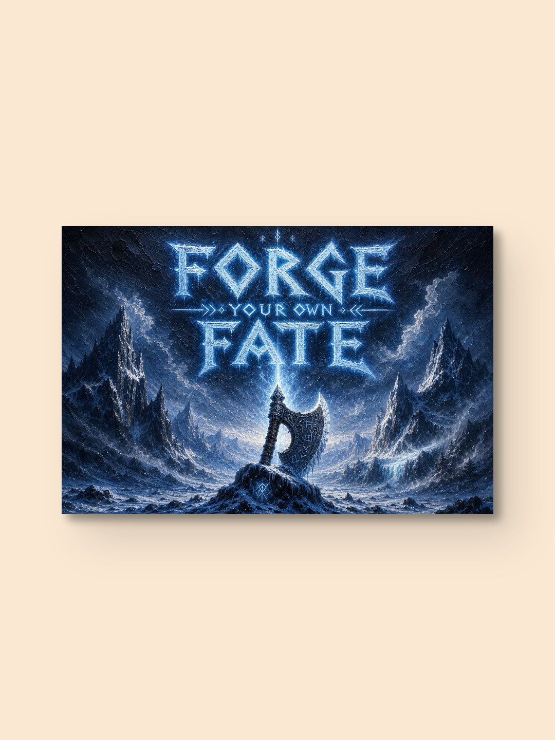 Forge Your Own Fate Print — canvas