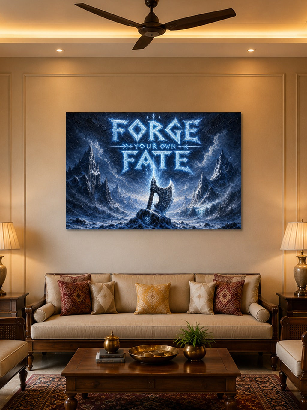 Forge Your Own Fate Print — room 2
