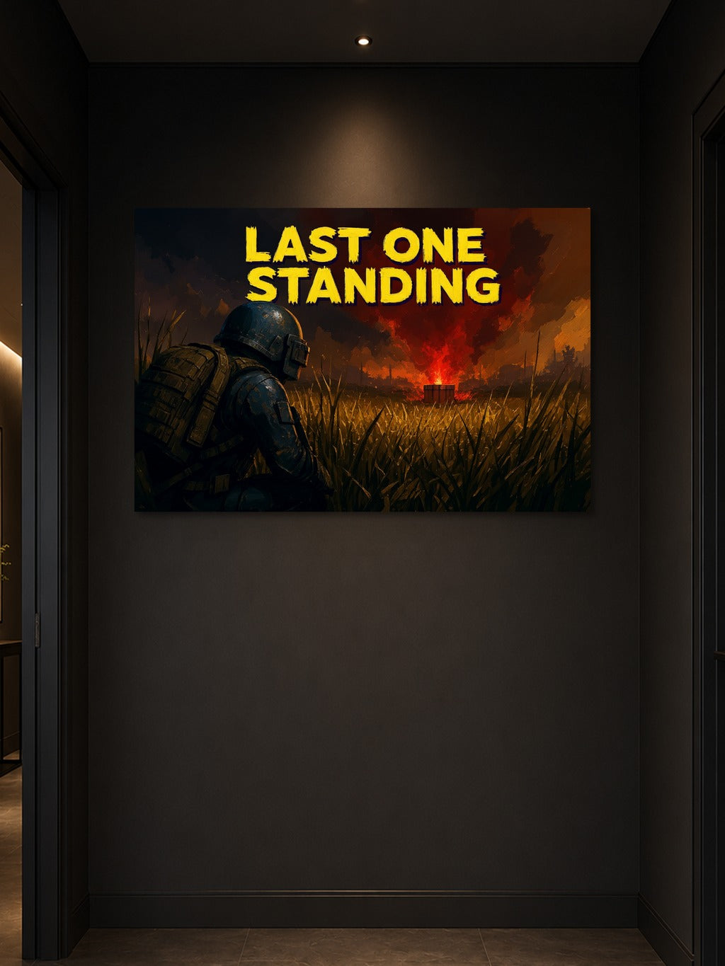 Last One Standing Art Print — room 3