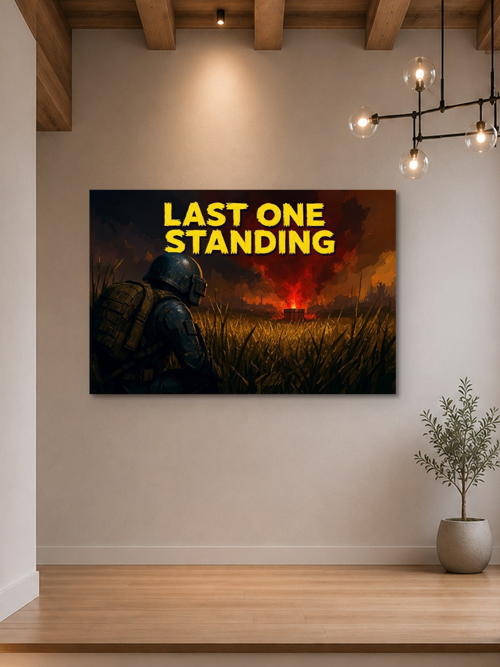 Last One Standing Art Print — room 7