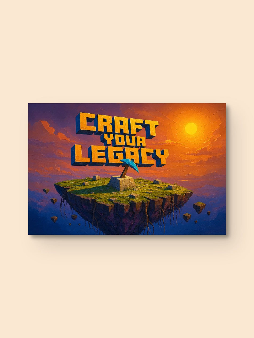 Craft Your Legacy Wall Art — canvas