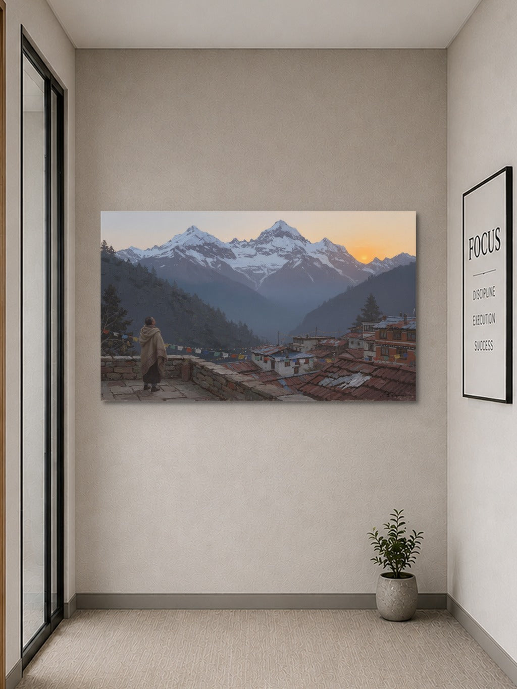Dhauladhar at Dusk, McLeod Ganj — room 9