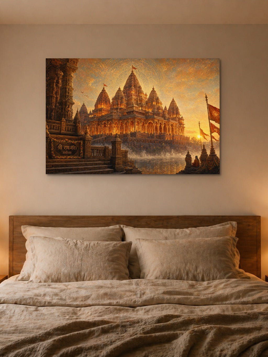 Ram Mandir Divine Sunrise — room 4
