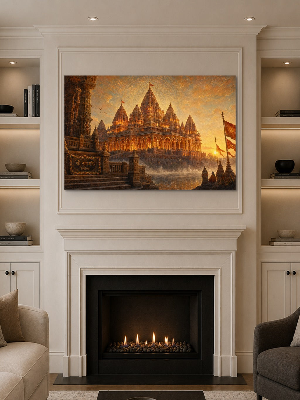 Ram Mandir Divine Sunrise — room 10