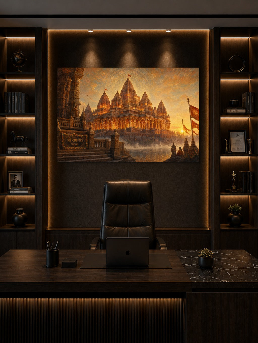 Ram Mandir Divine Sunrise — room 8