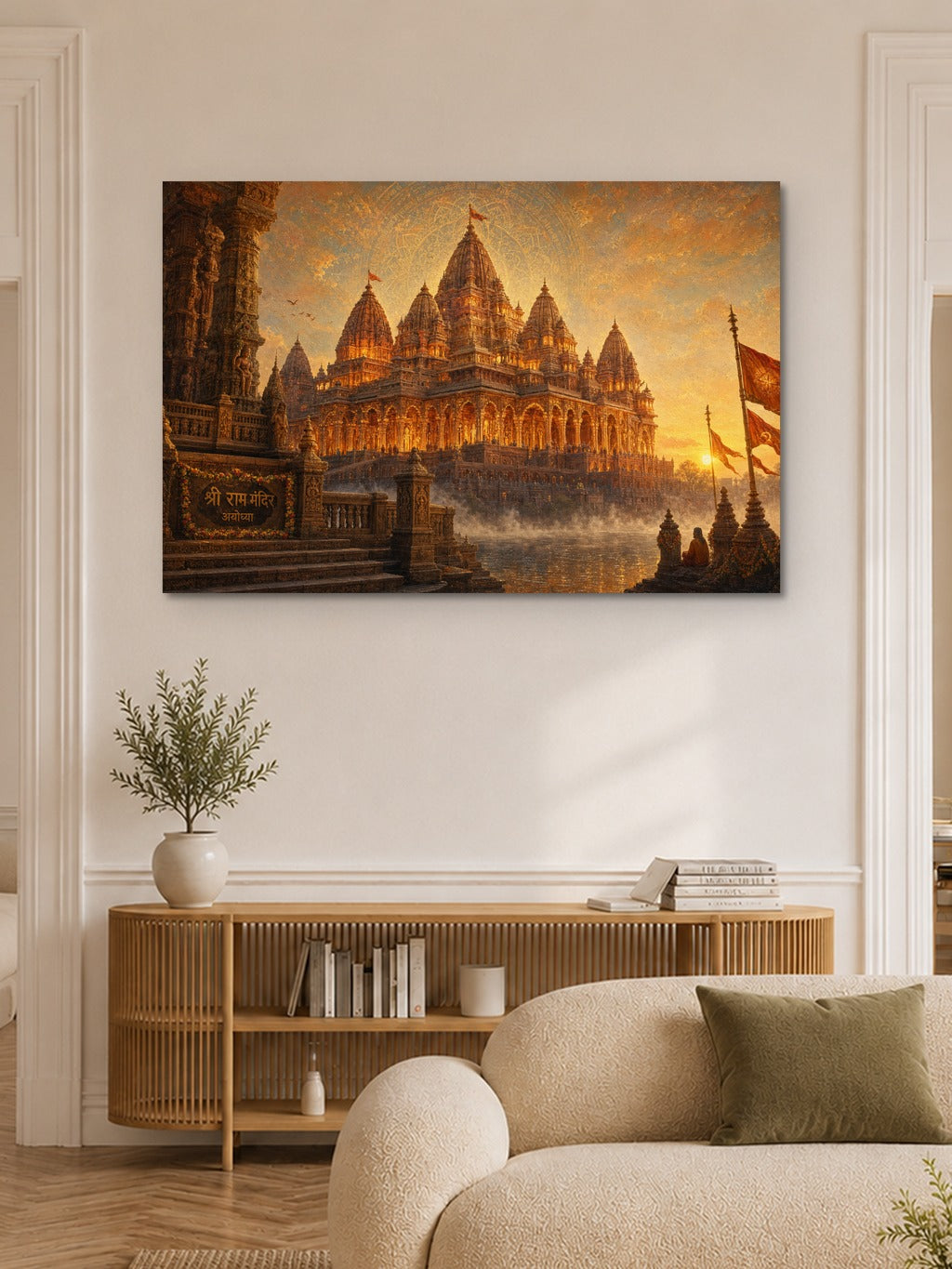 Ram Mandir Divine Sunrise — room 6