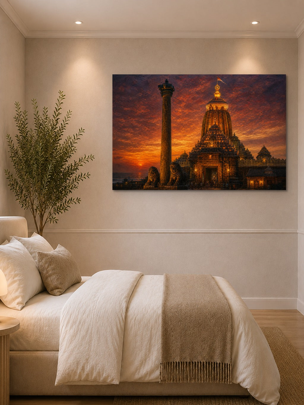 Jagannath Temple at Twilight — room 1