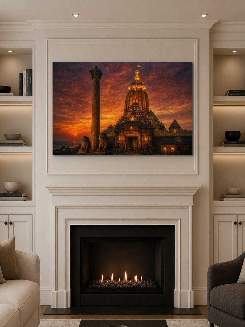 Jagannath Temple at Twilight — room 10