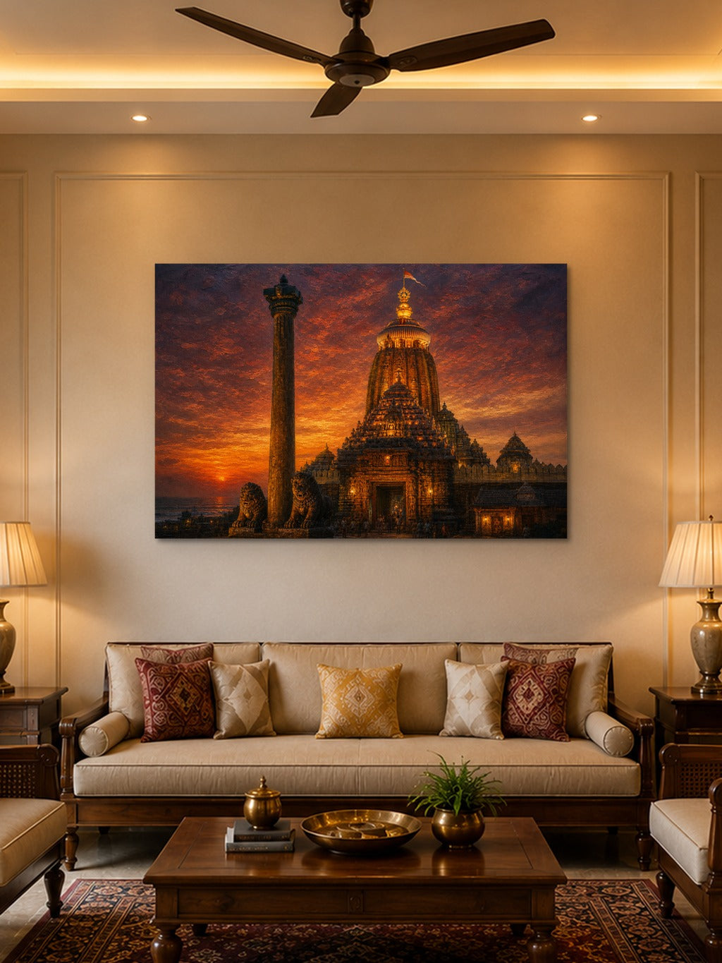 Jagannath Temple at Twilight — room 2