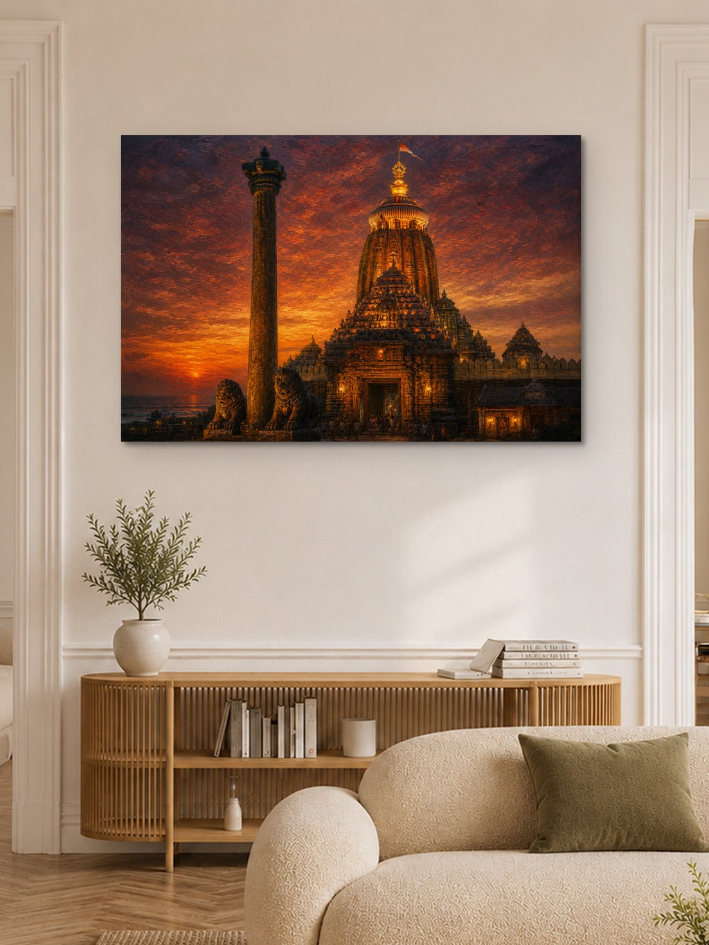 Jagannath Temple at Twilight — room 6