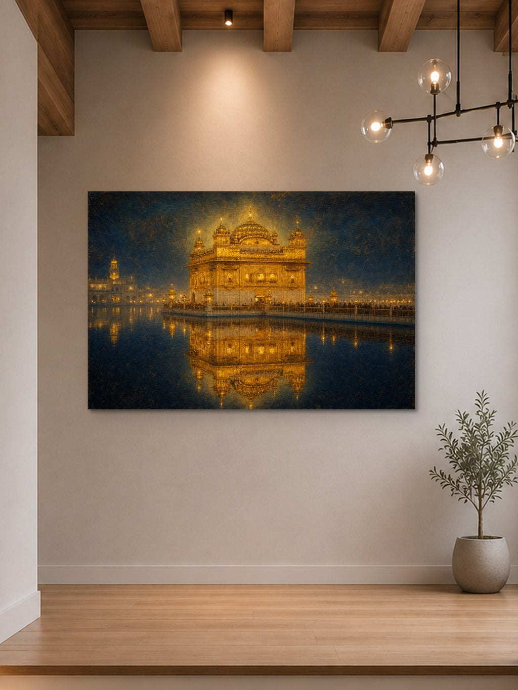 Golden Temple at Blue Hour — room 7