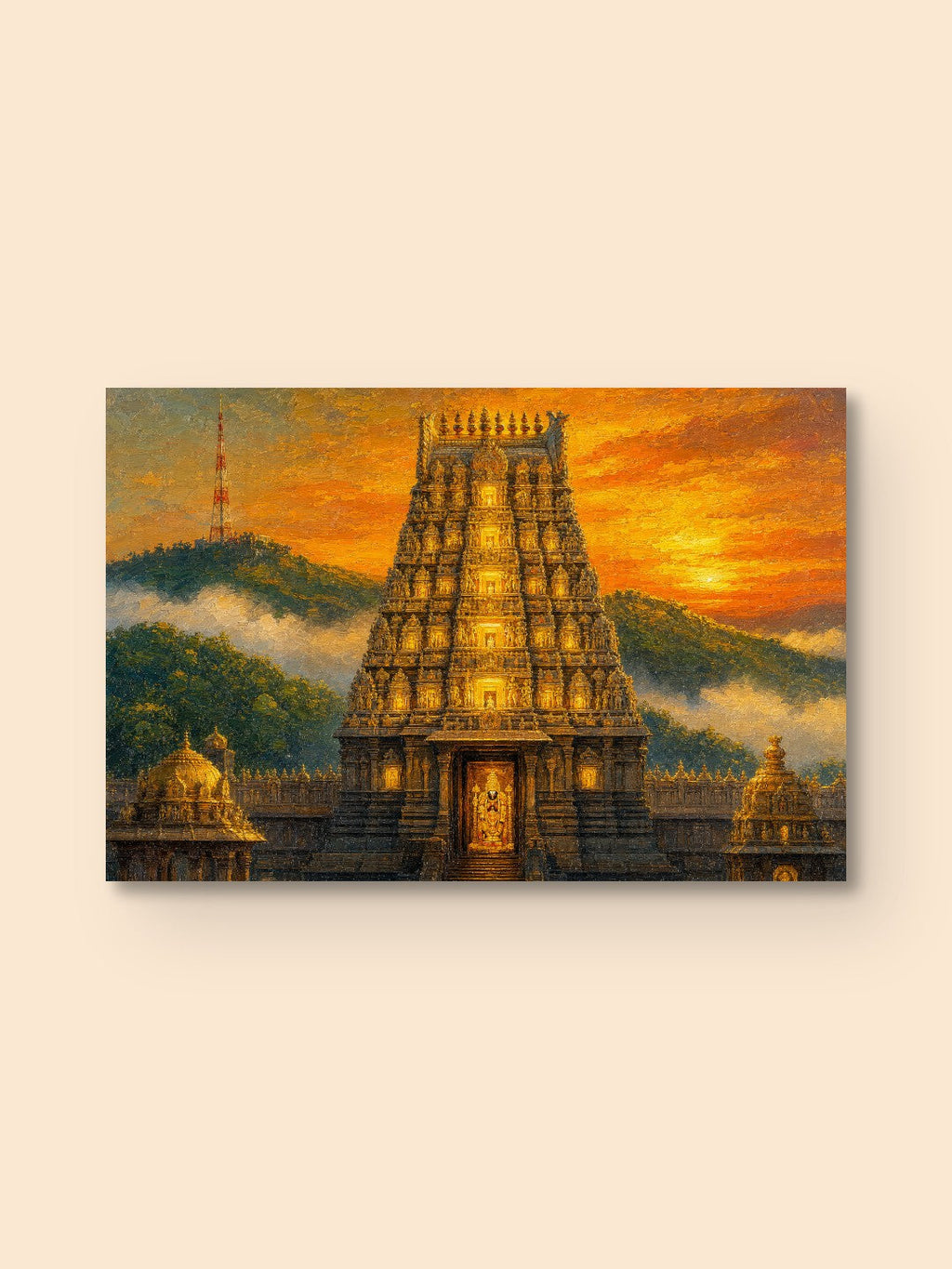 Tirupati Venkateswara Fine Art — canvas