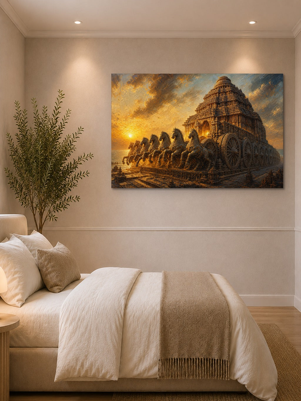 Konark Sun Temple — Vintage Oil — room 1