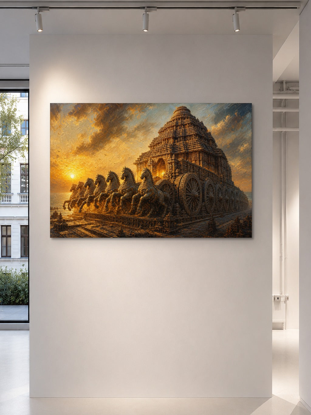 Konark Sun Temple — Vintage Oil — room 5