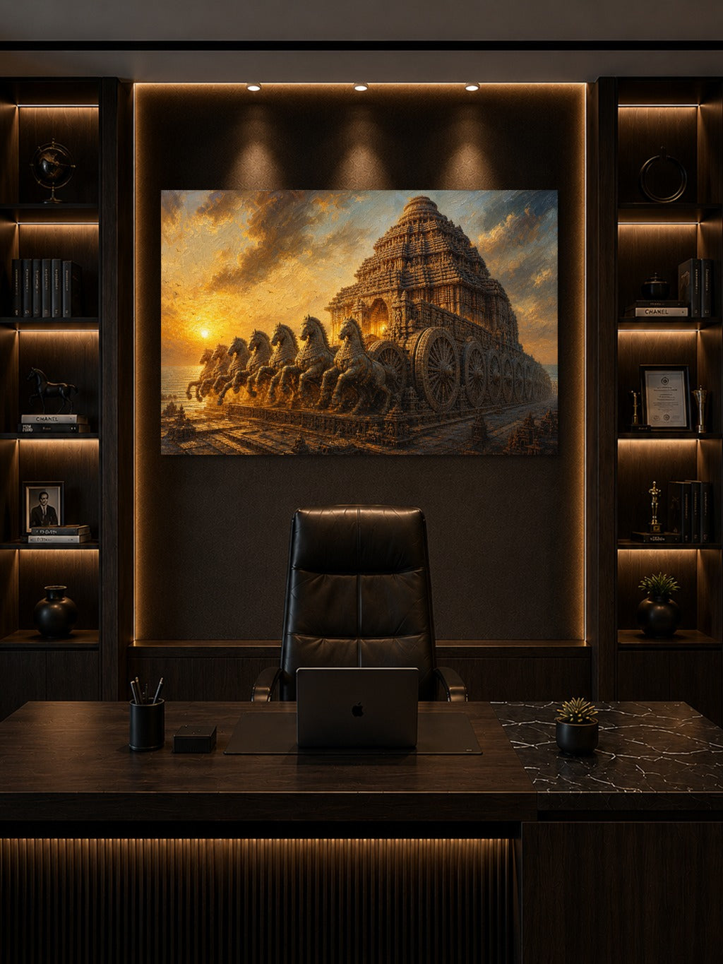 Konark Sun Temple — Vintage Oil — room 8