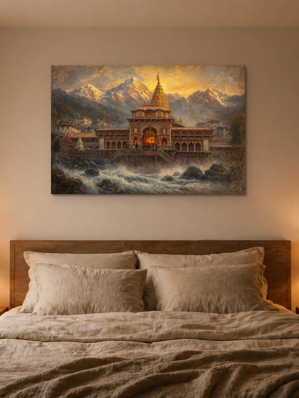 Badrinath Dham Golden Hour — room 4