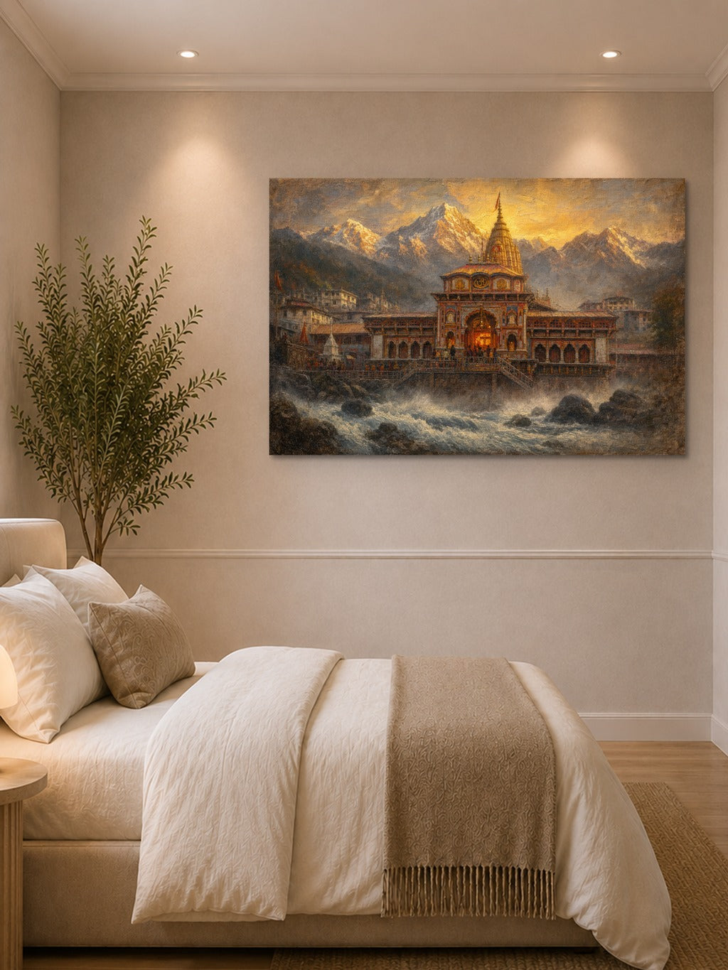 Badrinath Dham Golden Hour — room 1