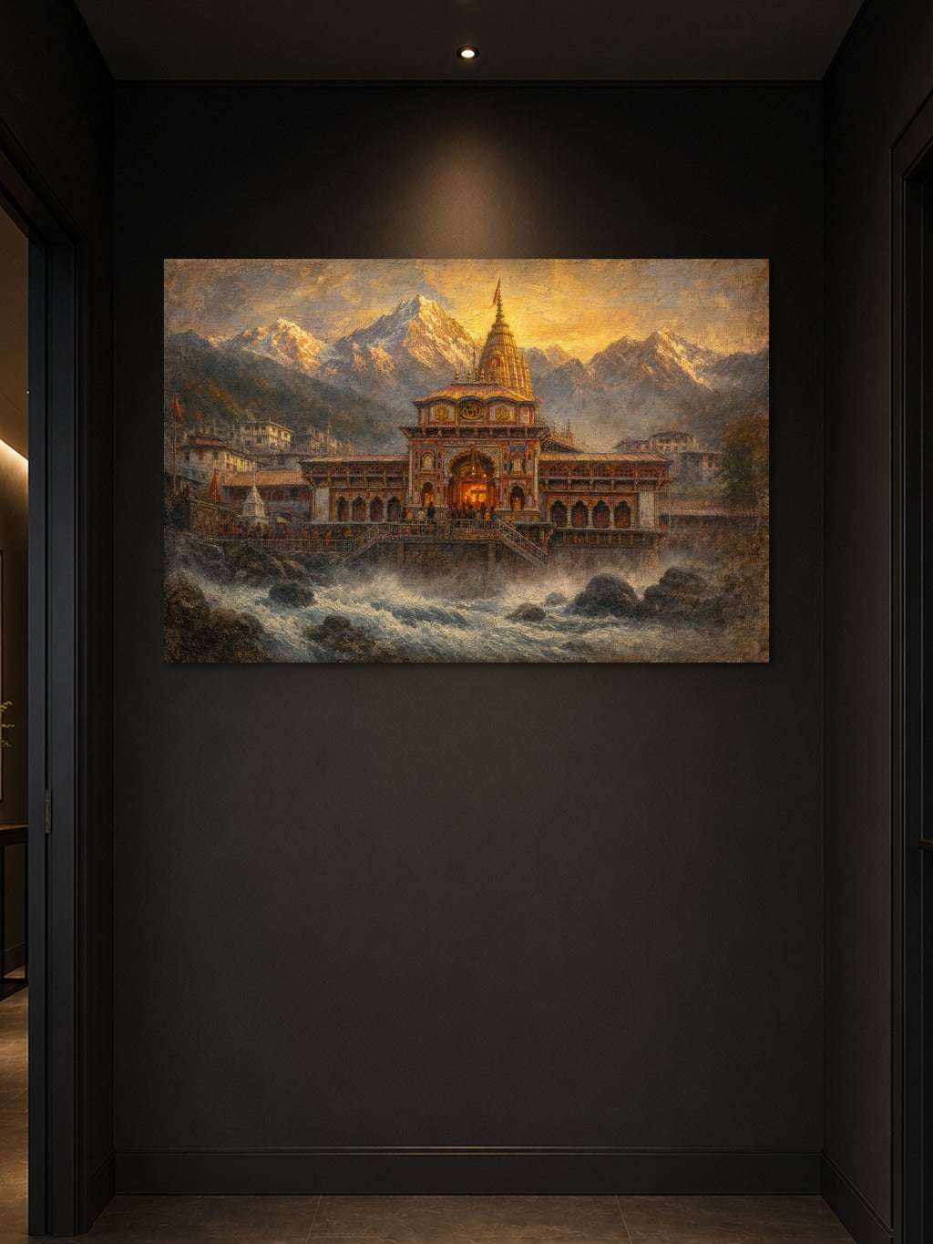 Badrinath Dham Golden Hour — room 3