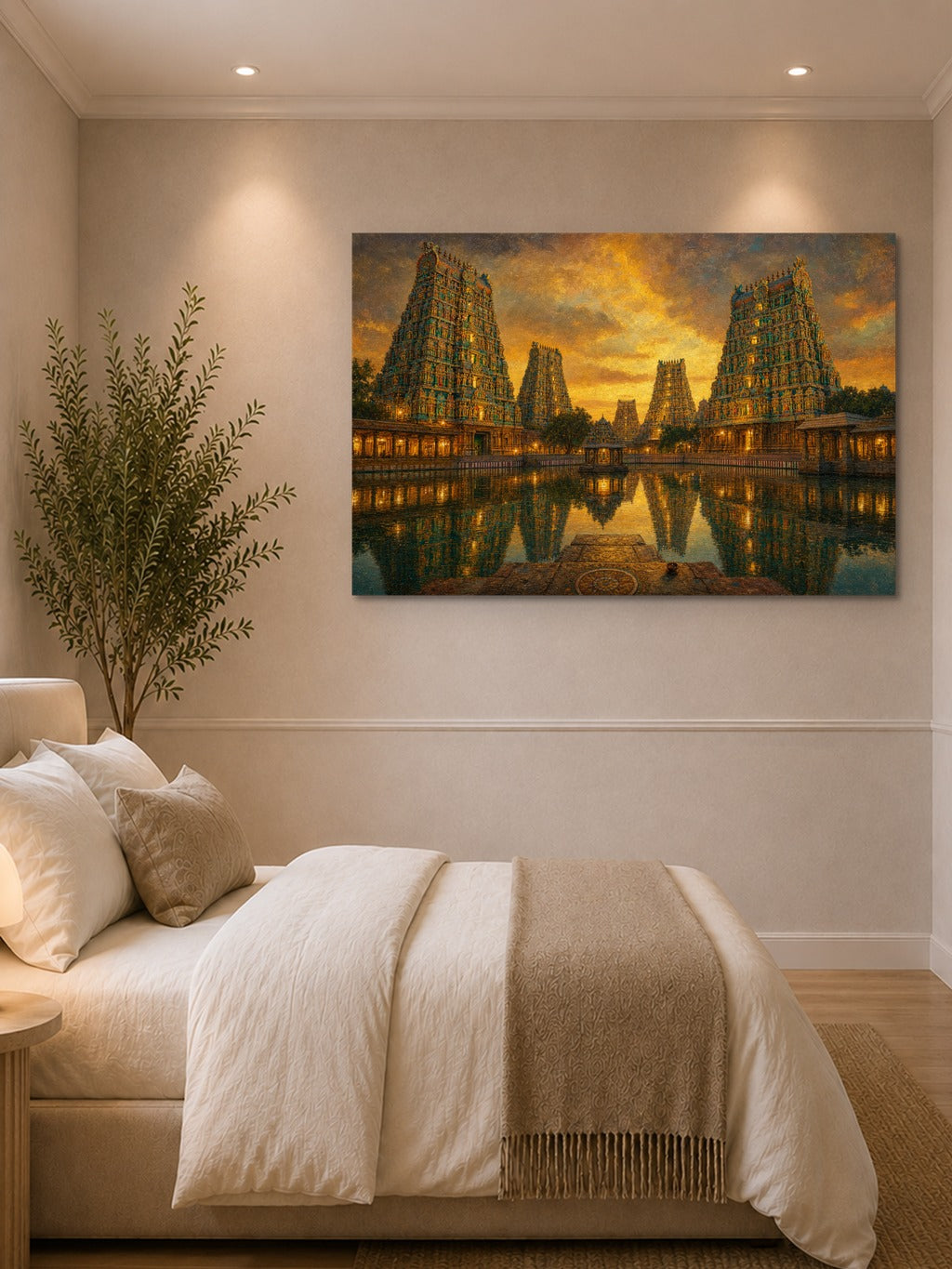 Meenakshi Temple at Dusk — room 1