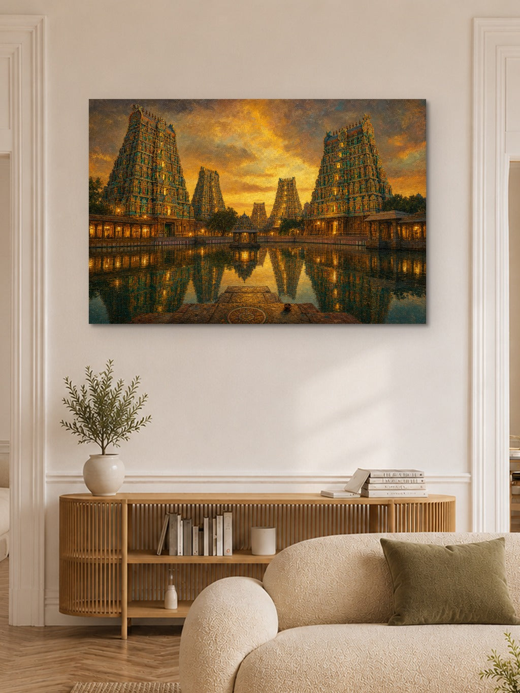 Meenakshi Temple at Dusk — room 6