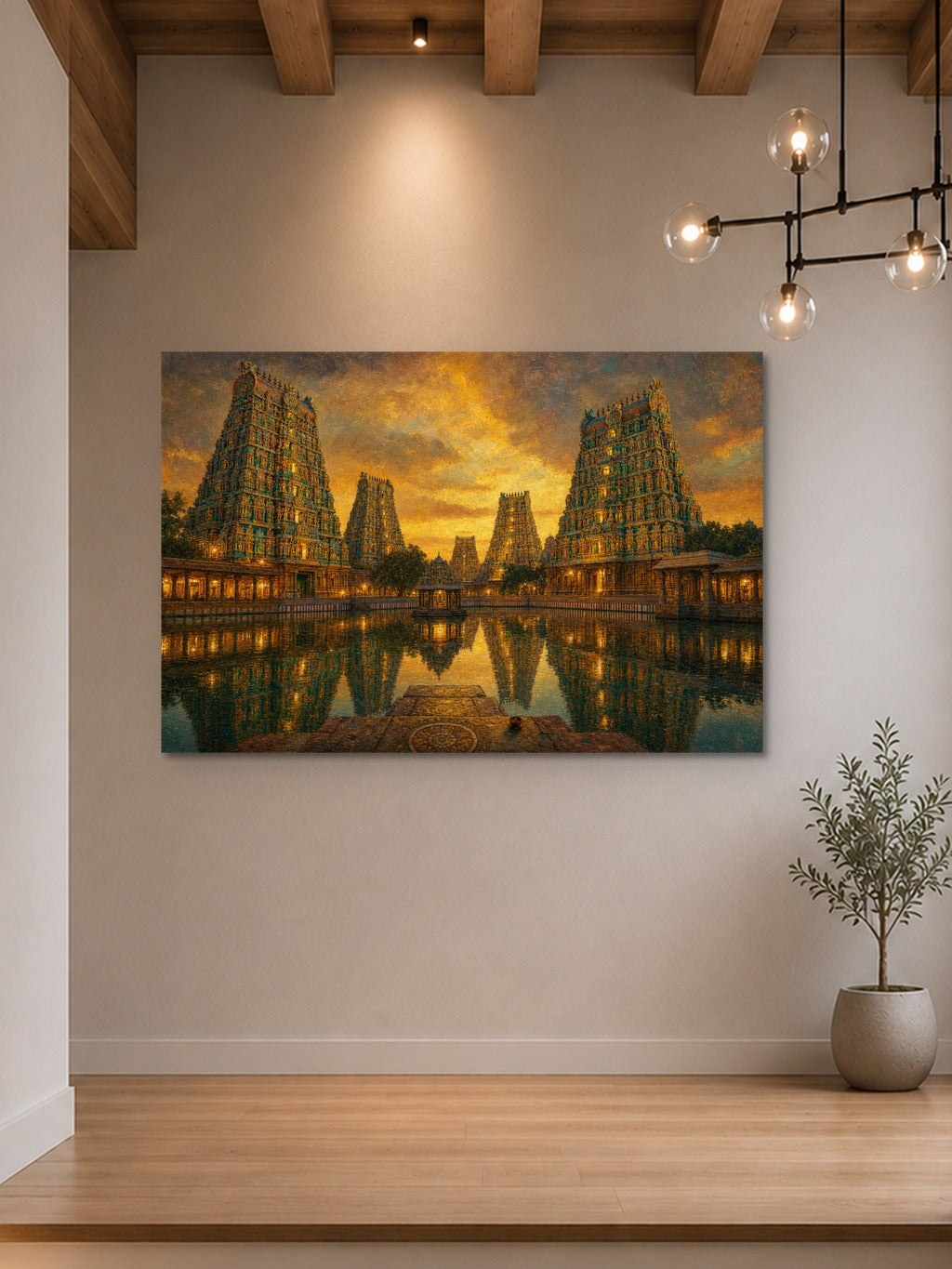 Meenakshi Temple at Dusk — room 7