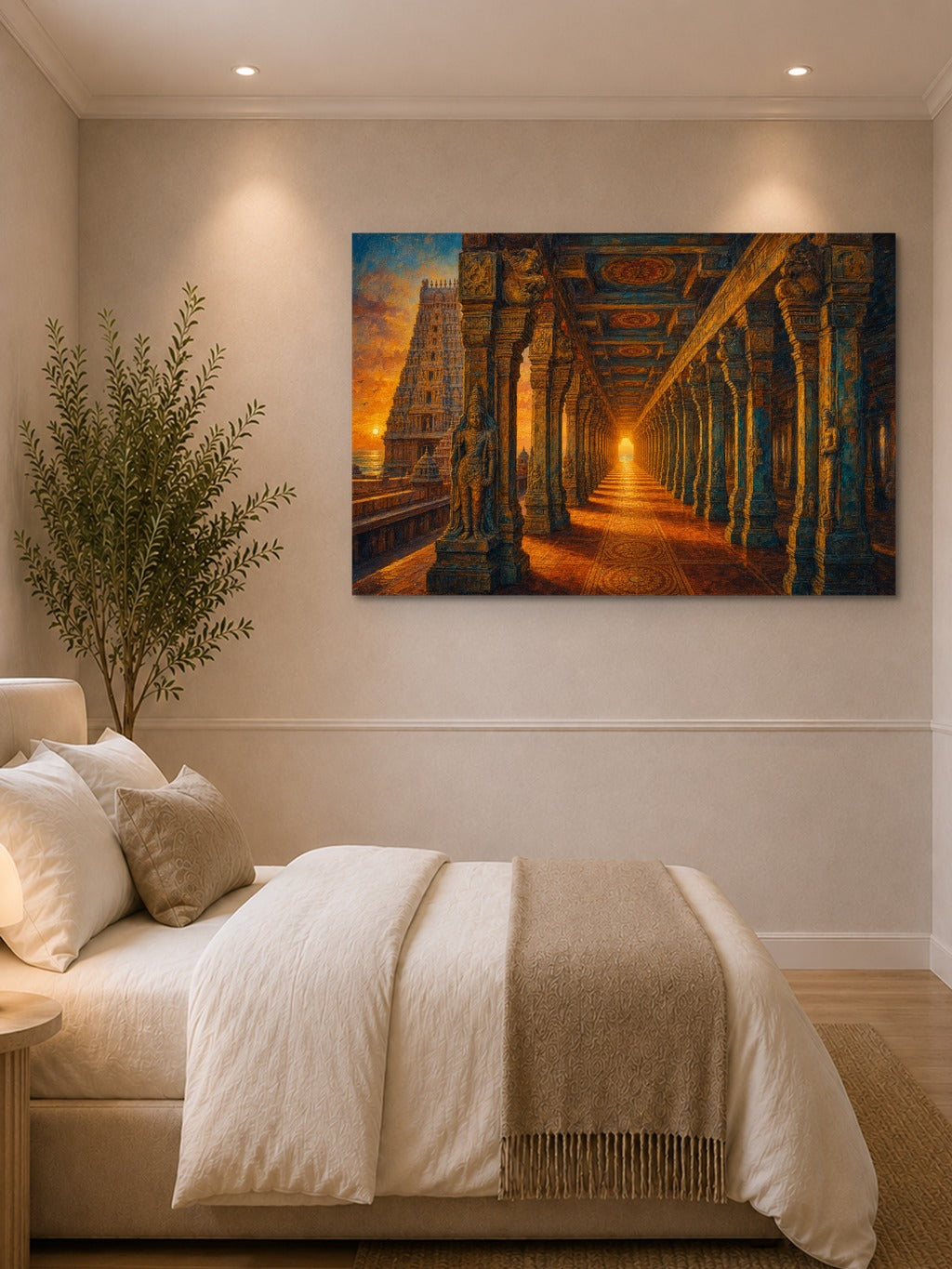 Ramanathaswamy Temple Corridor — room 1