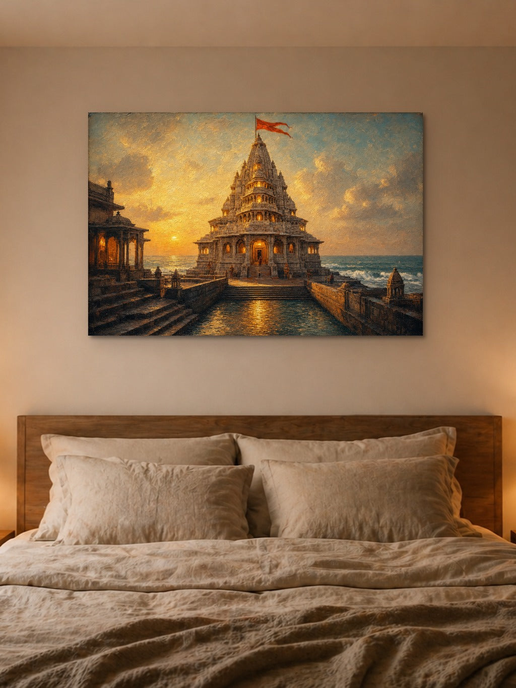 Dwarkadhish at Golden Dusk — room 4