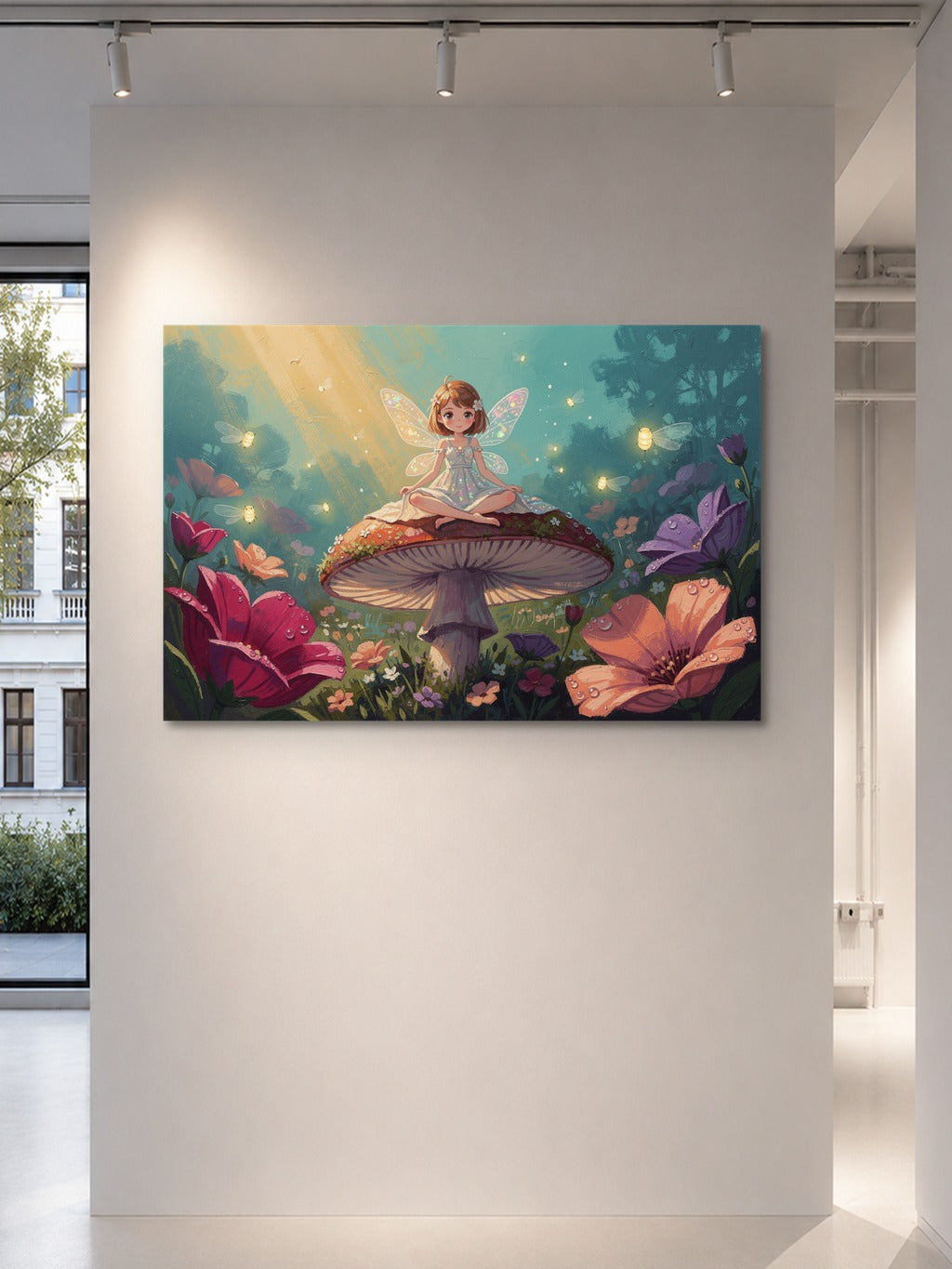Room mockup — Gallery (landscape)