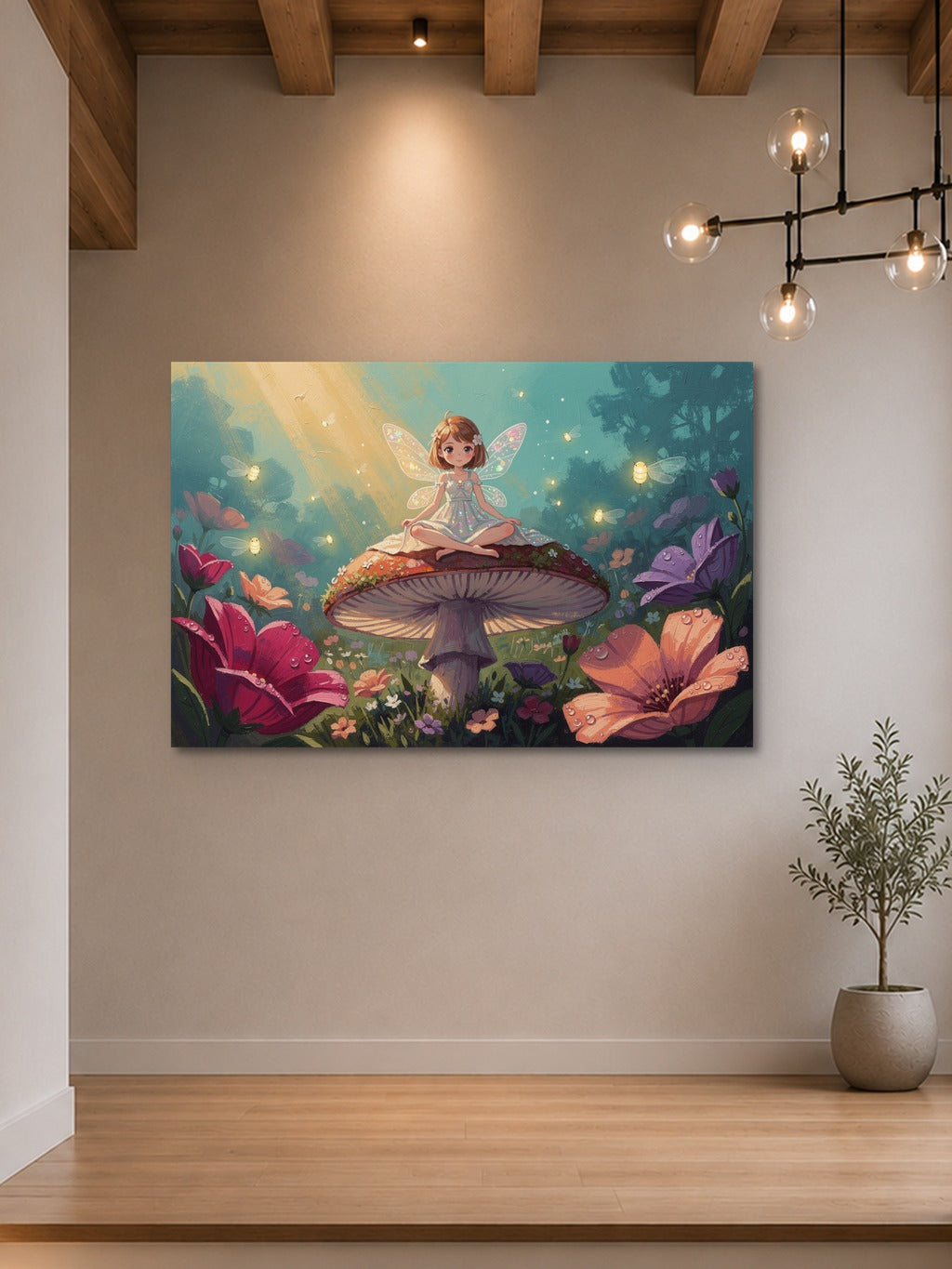 Room mockup — Stairs (landscape)