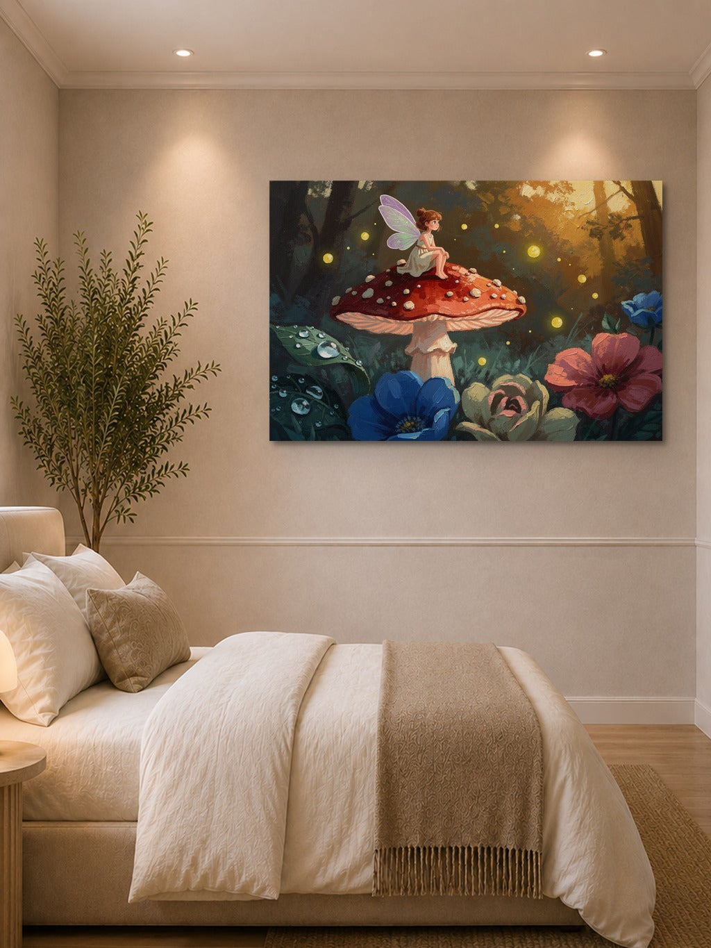 Fairy on Mushroom Garden — room 1