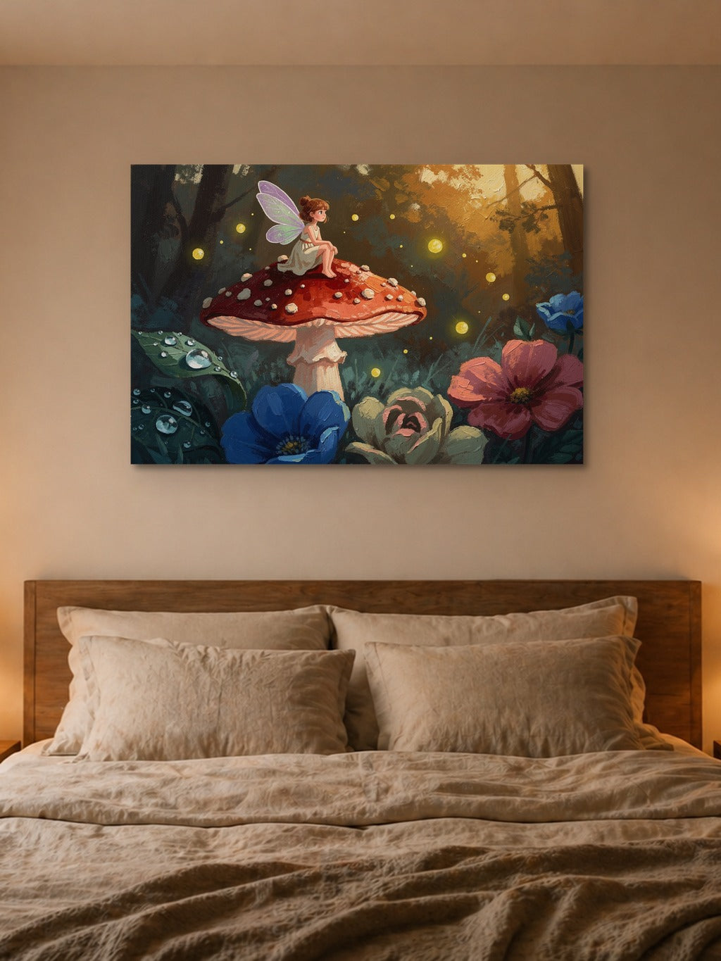 Fairy on Mushroom Garden — room 4