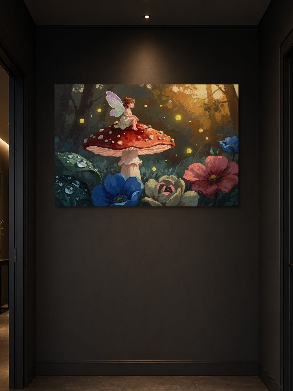 Fairy on Mushroom Garden — room 3