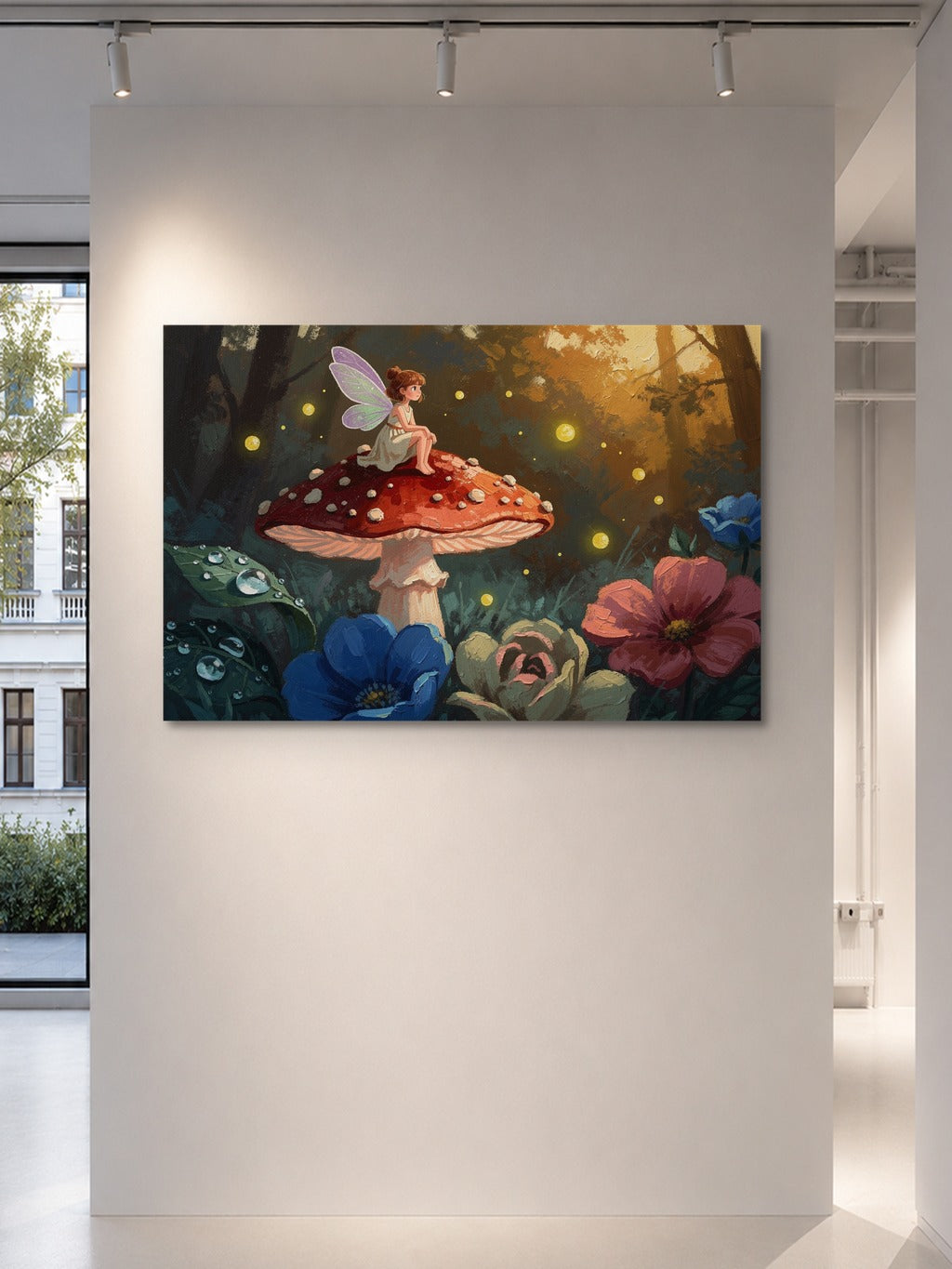 Fairy on Mushroom Garden — room 5