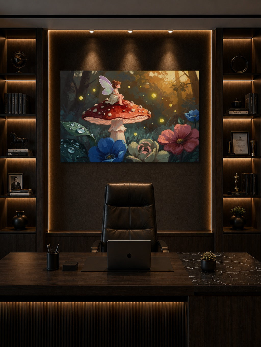 Fairy on Mushroom Garden — room 8