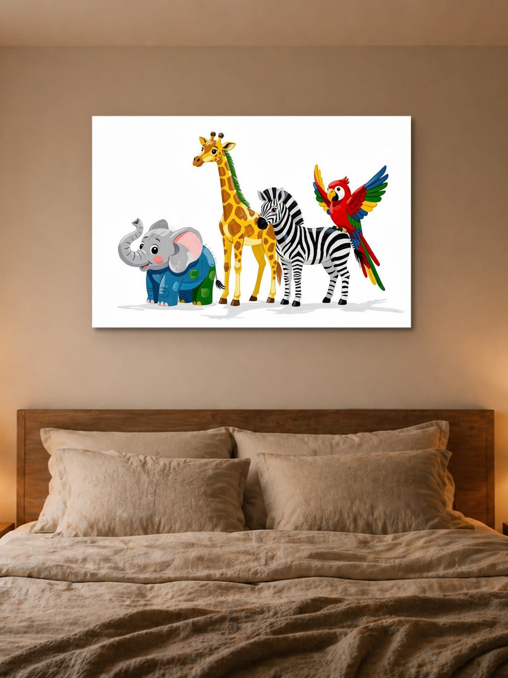 Safari ABC Kids Wall Art — room 4