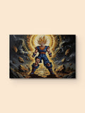 Divine Ascent – Saiyan Surge — canvas