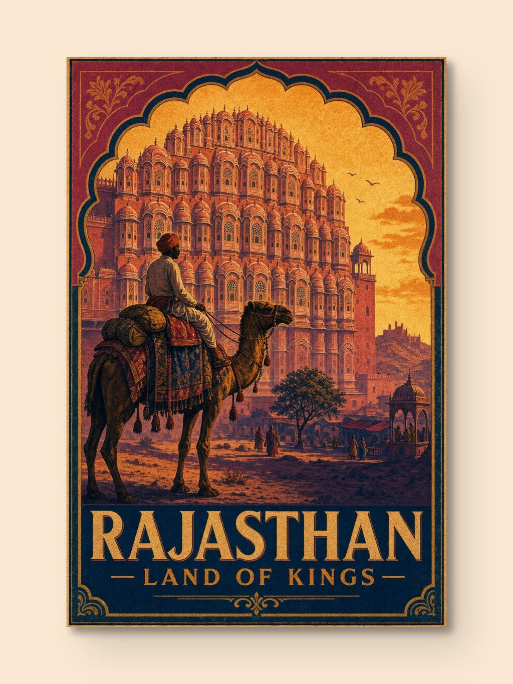Rajasthan Land of Kings — canvas