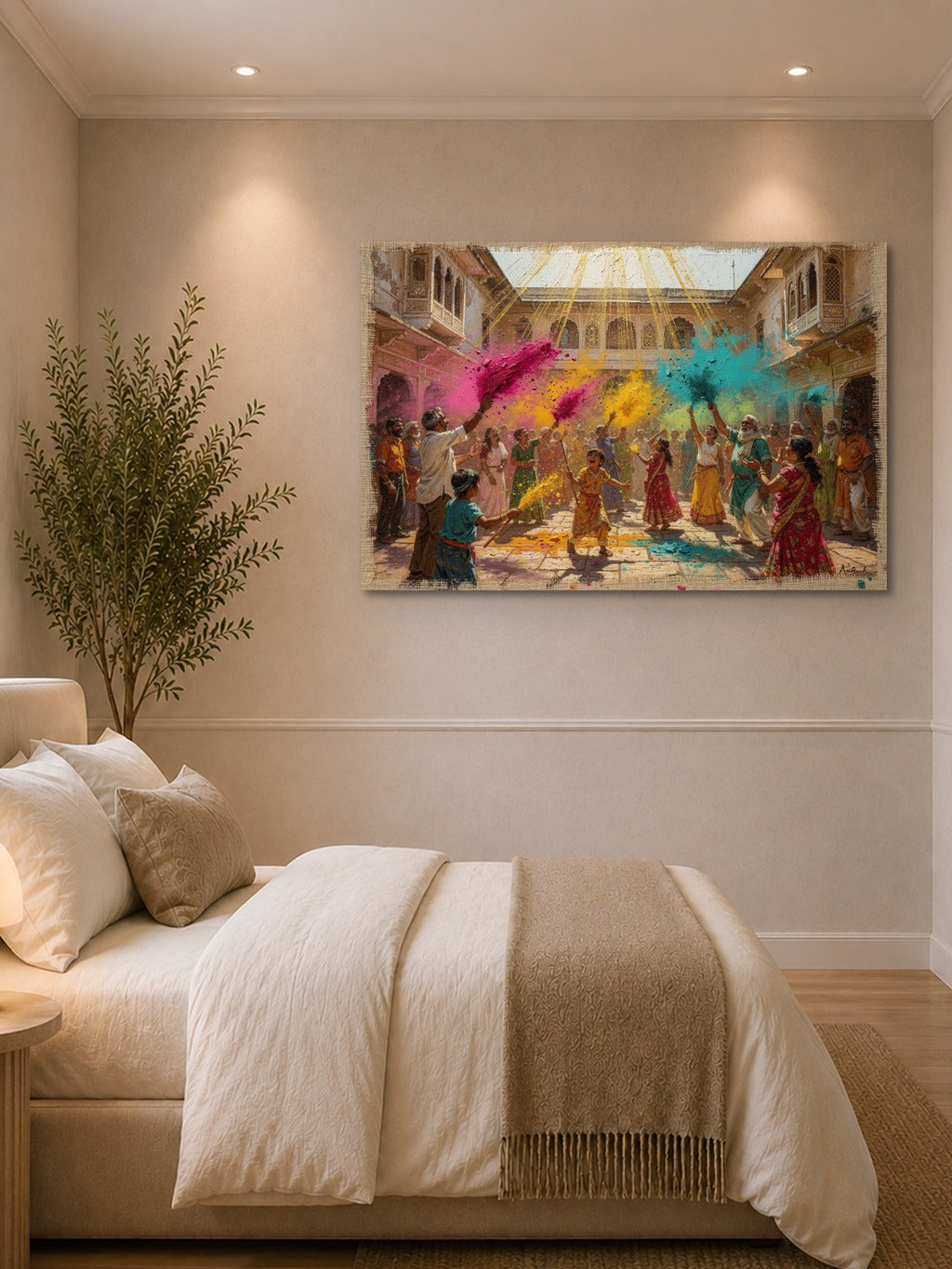 Holi Burst — Haveli Joy — room 1