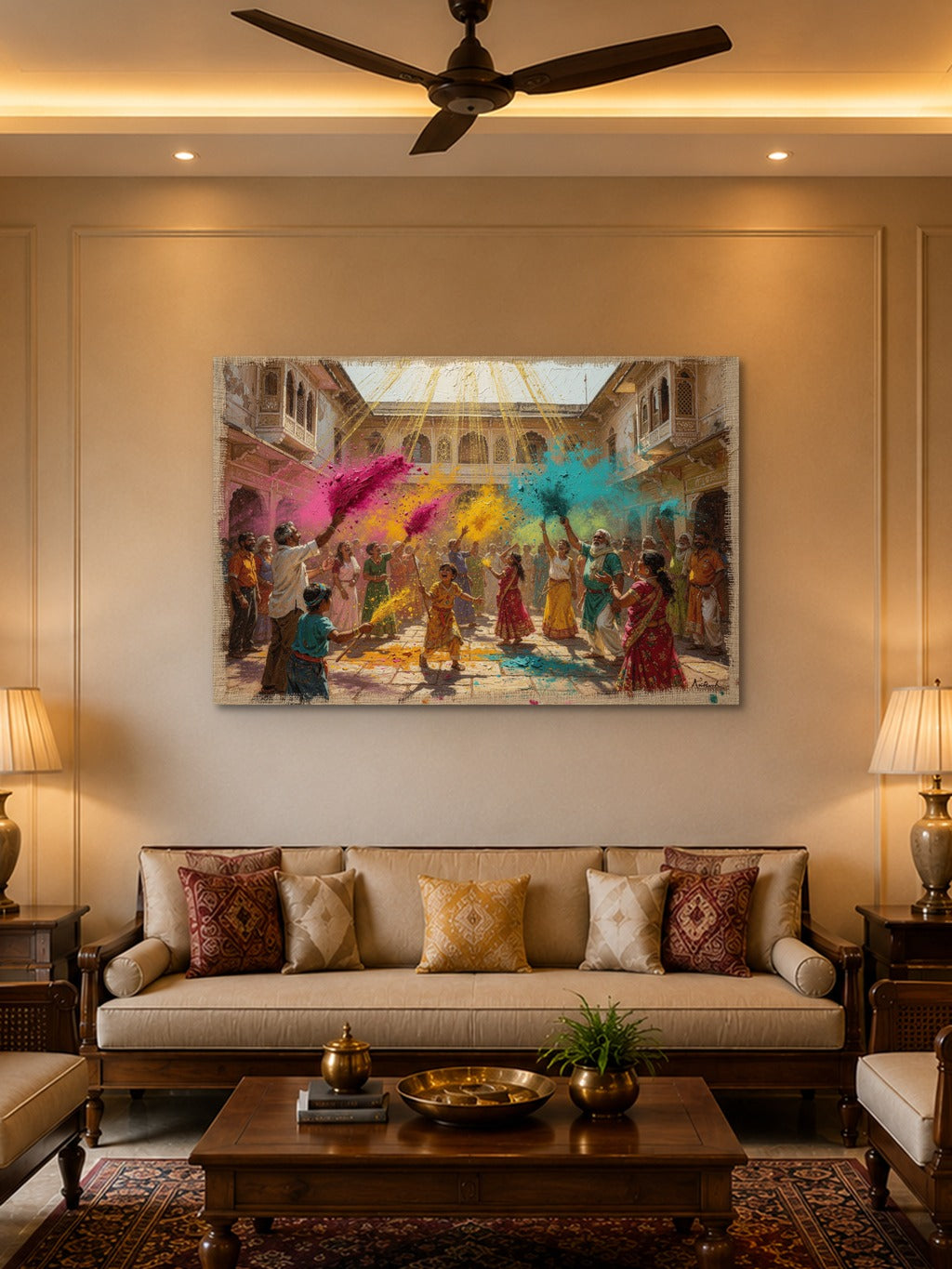 Holi Burst — Haveli Joy — room 2