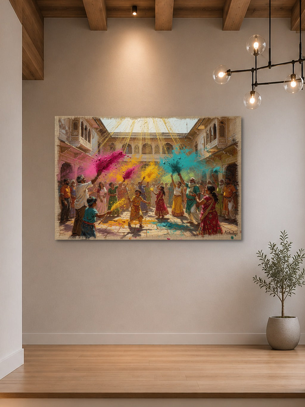 Holi Burst — Haveli Joy — room 7